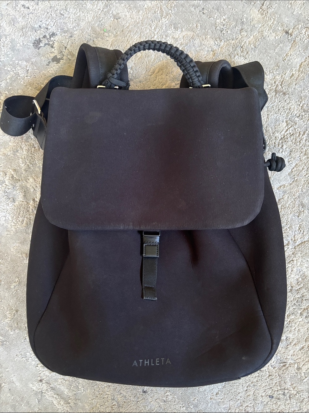 Athleta Black Backpack - Sleek Everyday Carry